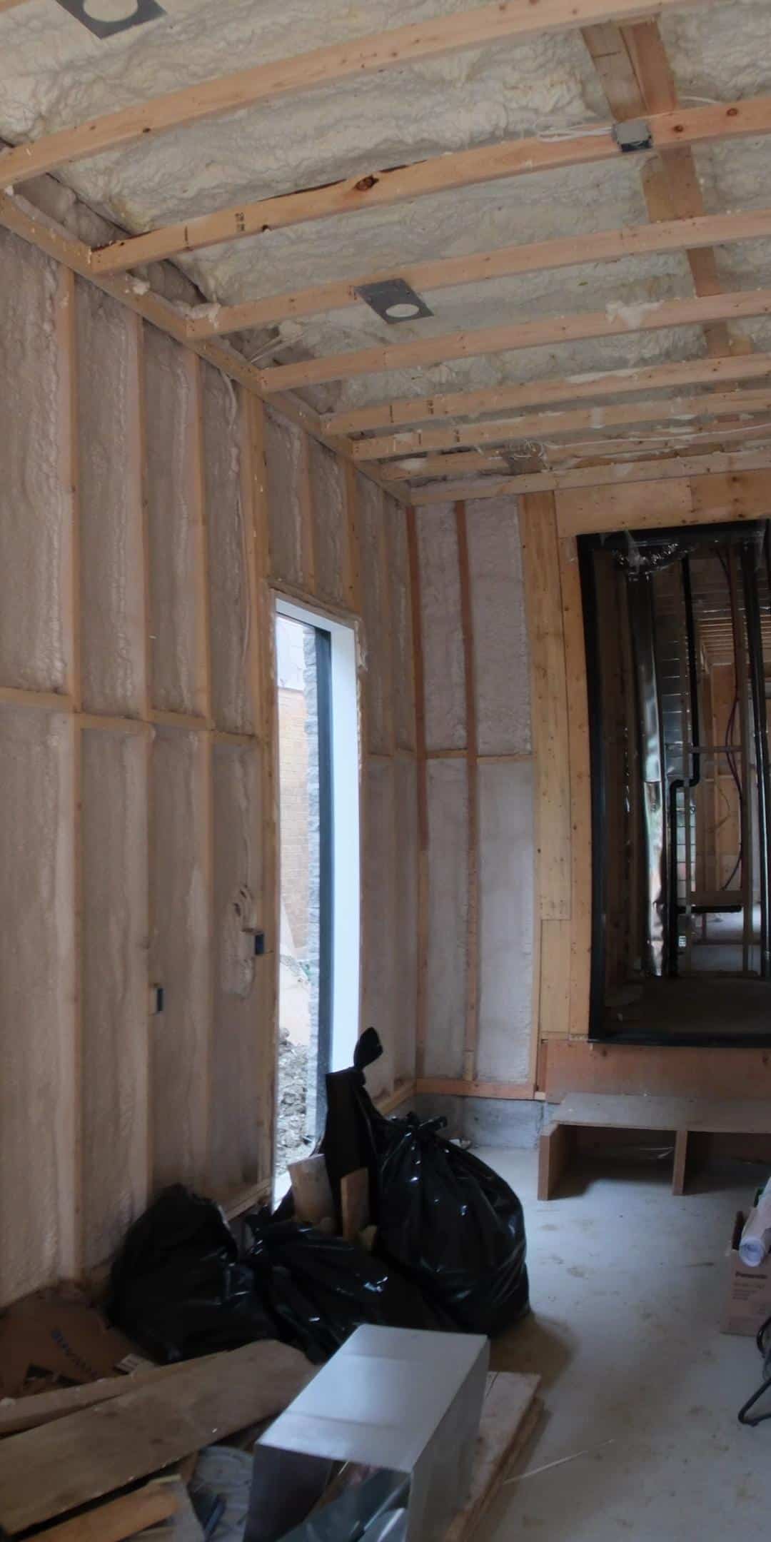 Mississauga Garage Insulation by FOAMIT FOAMIT completed garage insulation project in Mississauga home